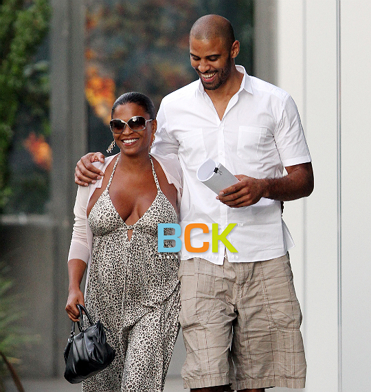 Bood Up ~ Nia Long & Her Baby Daddy (to be) Ime Udoka 