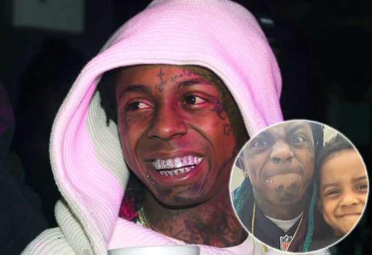 LIL WAYNE POSTS PICTURE OF SON WITH LAUREN LONDON