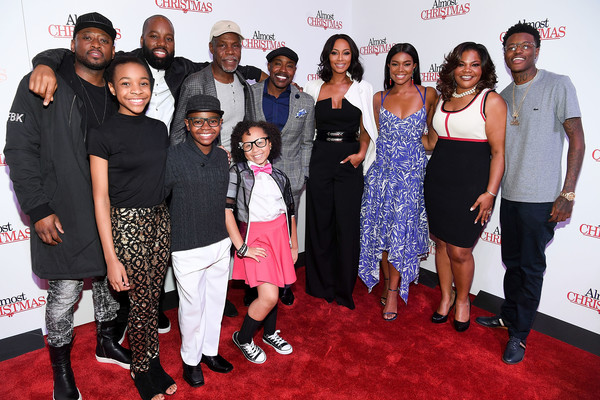mo 39 nique and family attend 39 almost christmas 39 screening gabrielle union almost christmas