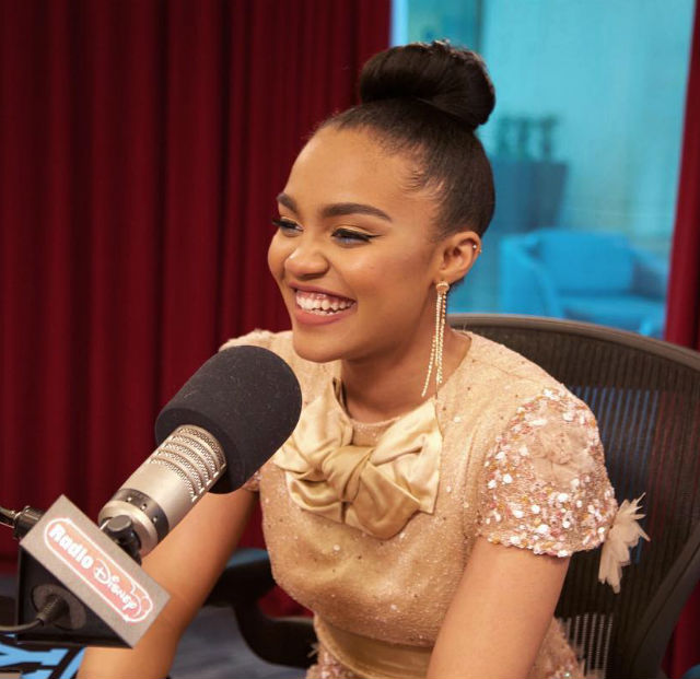 china anne mcclain takes over the radio disney today with new song for  u0026 39 descendants 2 u0026 39